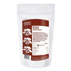 Reishi-Ganoderma pulbere eco-bio 100g - Dragon Superfoods