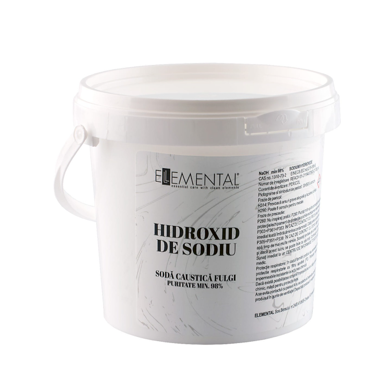 Hidroxid de sodiu NaOH, 400g - Mayam