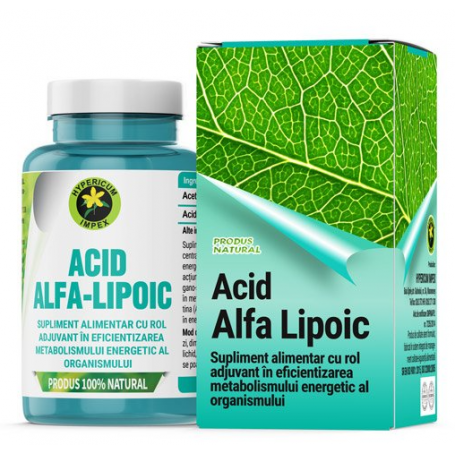 Acid Alfa Lipoic 220mg 60cps - Hypericum