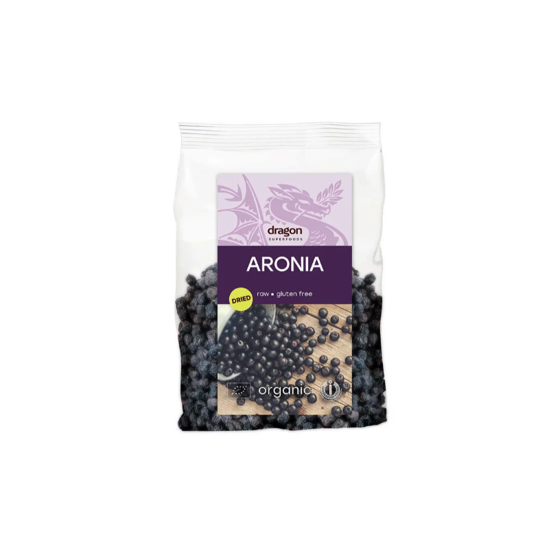 Aronia fructe uscate eco-bio 150g - Dragon Superfoods
