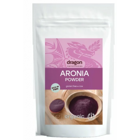 Aronia pudra raw eco-bio 200g - Dragon Superfoods