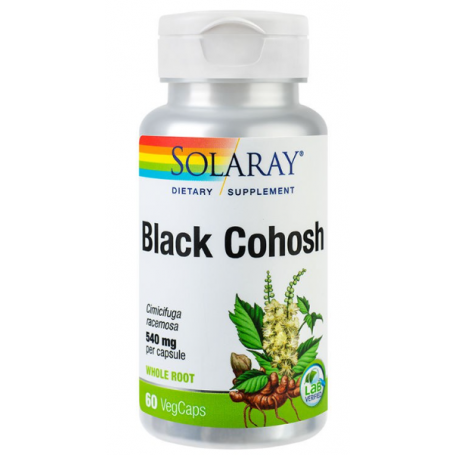 Black Cohosh 540mg 100tb - Solaray - Secom