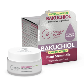 BAKUCHIOL – Wrinkle Repair Cream cu 99% Bakuchiol pur (Natural Retinol) și Celule stem din plante 50 ml Cosmetic Plant