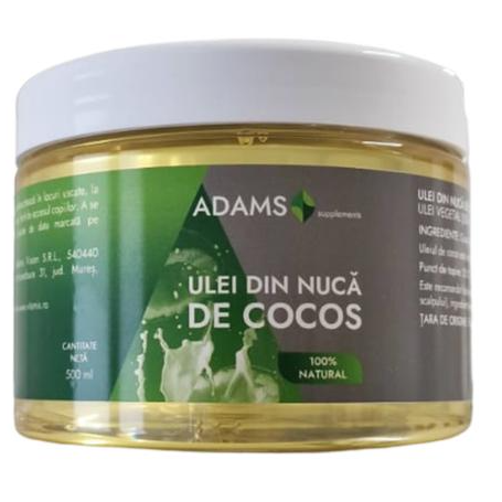 Ulei de cocos 500ml - Adams