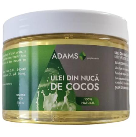 Ulei De Cocos 500ml - Adams
