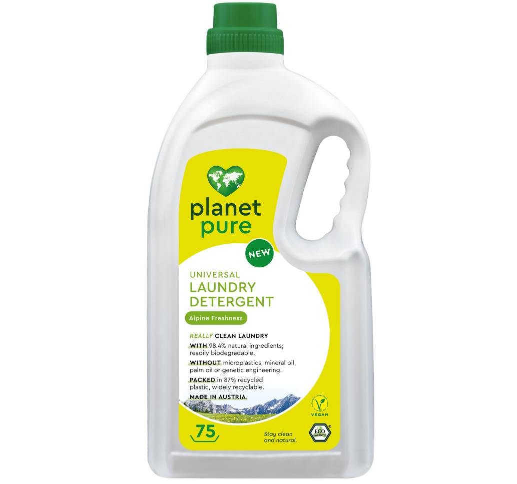 Detergent Pentru Rufe - Alpine Freshness - Eco-bio, 3 Litri, Planet Pure