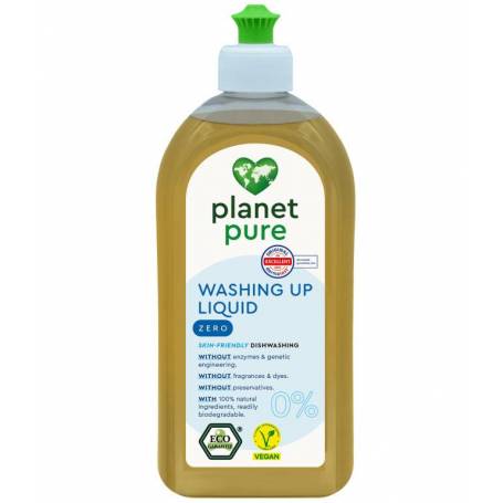 Detergent pentru vase - neutru, hipoalergen - eco-bio, 500ml Planet Pure