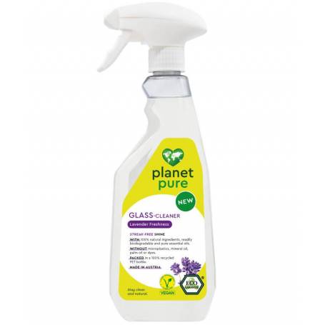 Detergent pentru sticla - lavanda - eco-bio, 500ml, Planet Pure