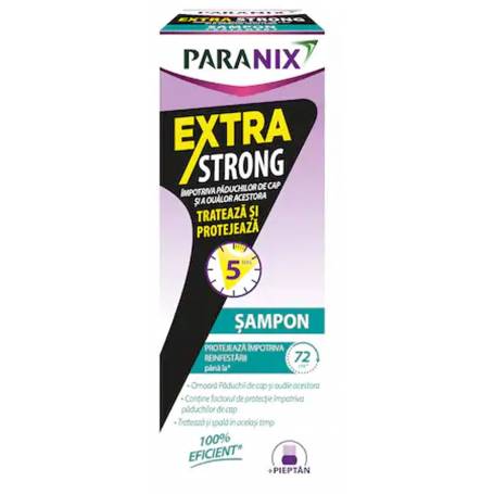 Sampon antipaduchi Extra Strong 200ml, Paranix - HIPOCRATE