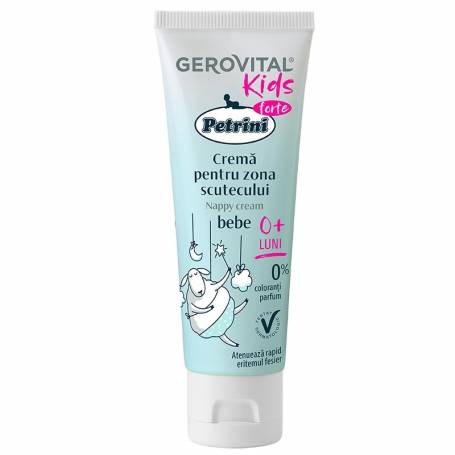 Petrini forte, crema pentru zona scutecului,50 ml, Gerovital Kids