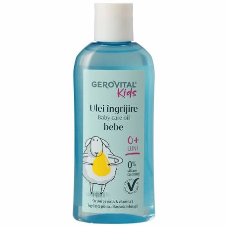 Ulei ingrijire bebe, 150ml, Gerovital Kids