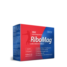 RiboMag - energy booster - magneziu pidolat si D-riboza, 14 plicuri x 5 g, Zenyth
