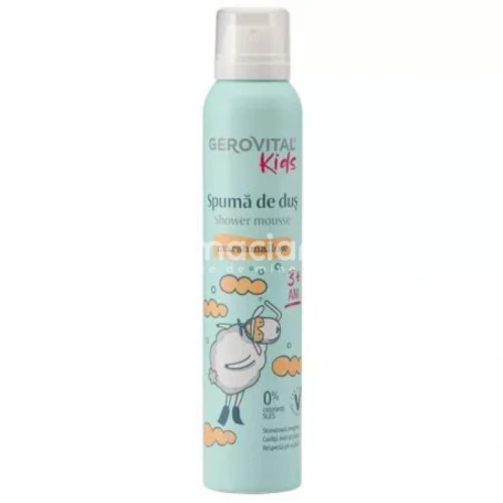 Spuma de dus Marshmallow,200ml,Gerovital Kids