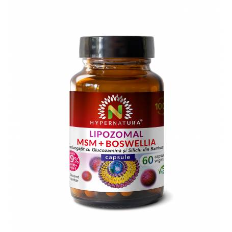 Lipozomal Msm + Boswelia + Glucozamina, 60 cps, Hyperfarm