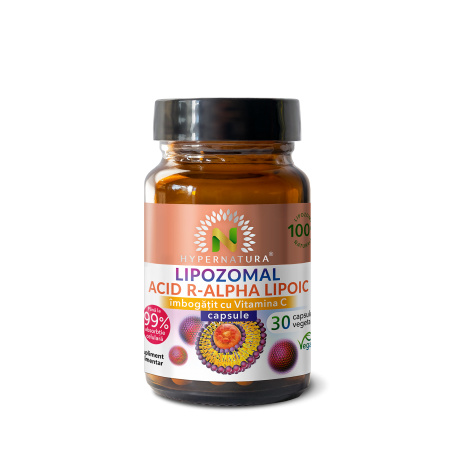 Acid R - Alpha - Lipoic Lipozomal, 30 cps, Hyperfam