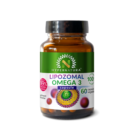 Lipozomal Vegan Omega 3, 60 cps, Hyperfarm