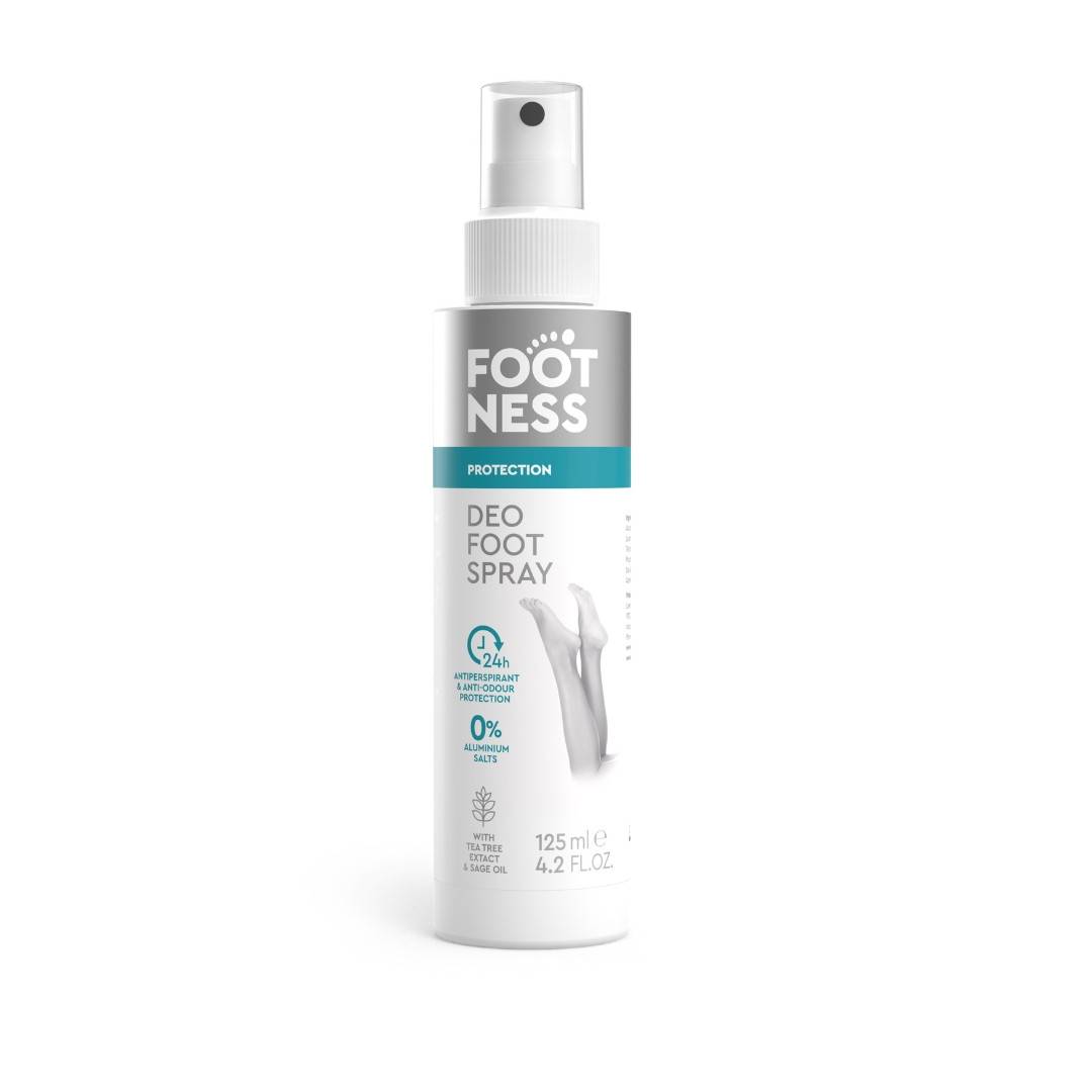 Spray Dezodorizant Pentru Picioare, Fara Aluminiu, 125ml, Footness