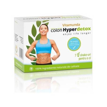 Colon - Hyperdetox, Vitamunda, 7 plicuri, Hyperfarm