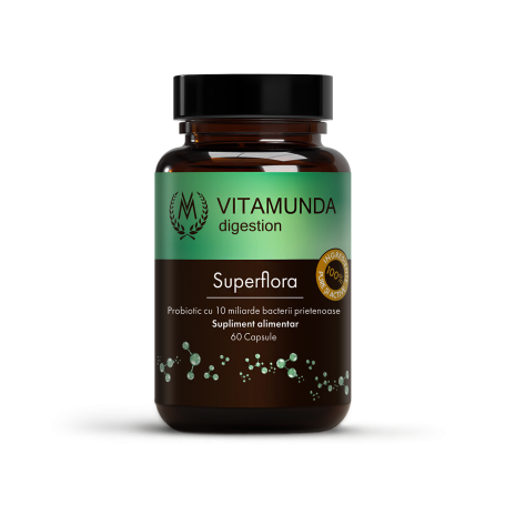 Superflora, Vitamunda, 60 cps, Hyperfarm