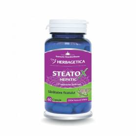 Steatox Hepatic 30 cps, 60 cps si 120 cps, Herbagetica