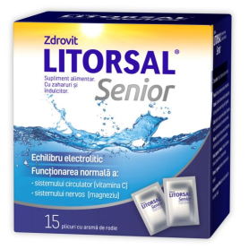 LITORSAL SENIOR RODIE ,15PLICURI- ZDROVIT