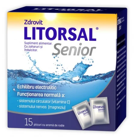 LITORSAL SENIOR RODIE ,15PLICURI- ZDROVIT