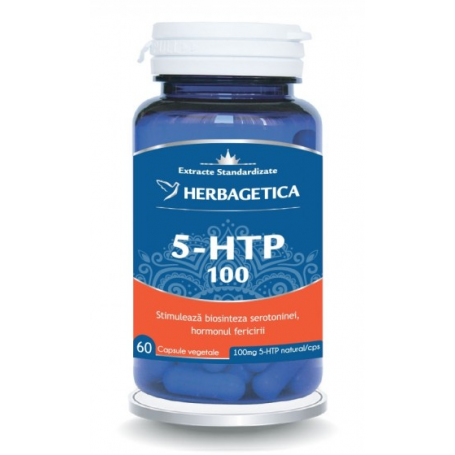 5HTP 100 Zen Forte 60cps - Herbagetica