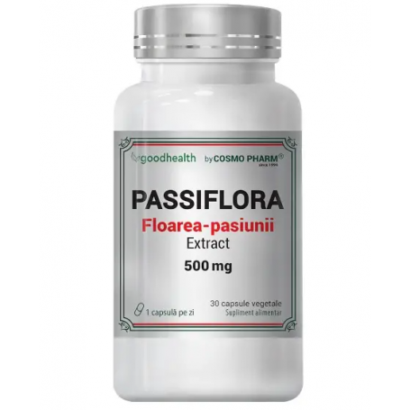 PASSIFLORA EXTRACT 500MG 30CPS VEGETALE COSMO PHARM