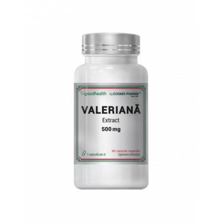 VALERIANA EXTRACT, 500 MG, 60 CAPSULE VEGETALE, COSMO PHARM