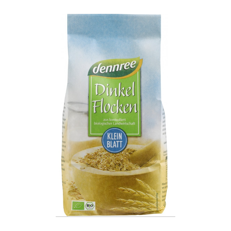 Fulgi mici de de grau spelta, Eco-Bio ,500g -Dennree