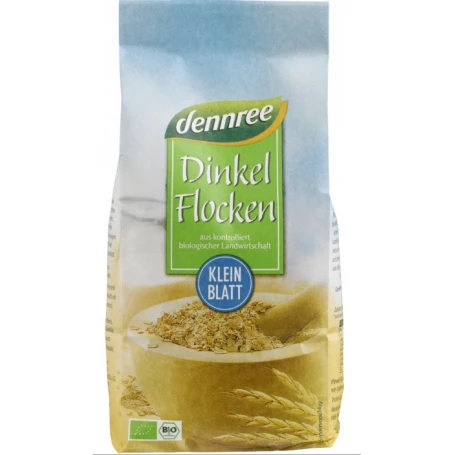 Fulgi mici de de grau spelta, Eco-Bio ,500g -Dennree