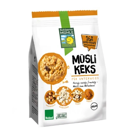 Biscuiti cu musli, Eco-Bio, 150g- Bohlsener Muhle