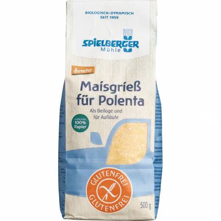 Faina pentru mamaliga fara gluten, eco - bio,  500 g, Demeter Spielberger