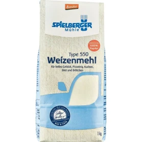 Faina de grau alba, TIP 550, 1000 g, Demeter Spielberger
