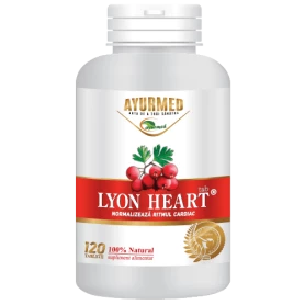 LYON HEART - inima sanatoasa tablete, AYURMED - 120 tablete