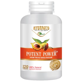 Potent power, tablete pentru potenta masculina - Ayurmed - 60 tablete
