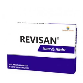 REVISAN HAIR & NAILS - PAR si UNGHII - 30cp - Sun Wave Pharma