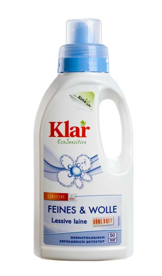 Detergent Lichid Pentru Rufe Delicate Si Lana, Eco-bio, 500 Ml - Klar
