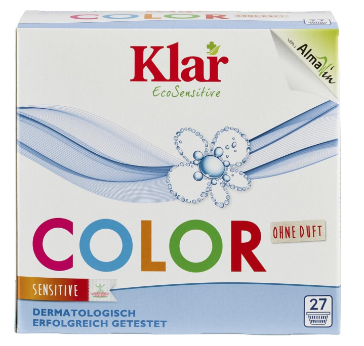Detergent Pentru Rufe Colorate Fara Parfum, Eco-bio, 1.375kg - Klar