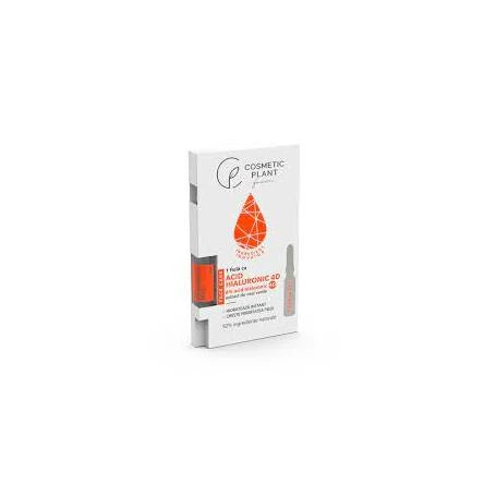 Fiole cu 6% acid hialuronic 4D, 1 x 2 ml, 16 bucati, Cosmetic Plant