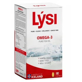 OMEGA 3 - ulei pur de peste 500mg 80cps - LYSI