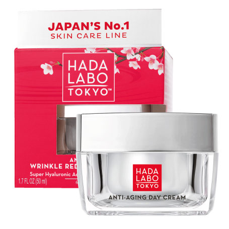 Anti - Aging, Wrinkle Reducer, Day Cream, Crema Corectoare a Ridurilor, de Zi, 50 ml, Hada Labo Tokyo