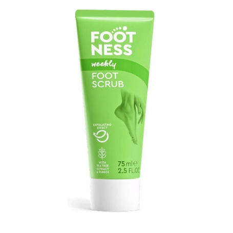 Crema exfolianta pentru picioare, 75ml - Footness