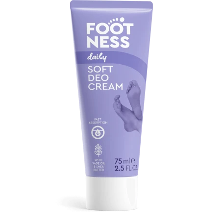 Crema dezodorizanta delicata 3 in 1, 75 ml, Footness