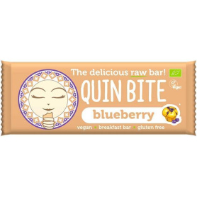 Baton cu afine raw eco-bio 30g Quin Bite - Quin Bite