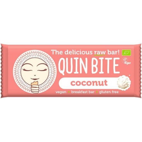 Baton cu cocos raw eco-bio 30g Quin Bite - Quin Bite