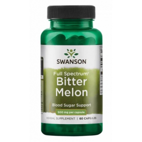 Bitter Melon (Pepene Amar) 500mg, 60 capsule - Swanson