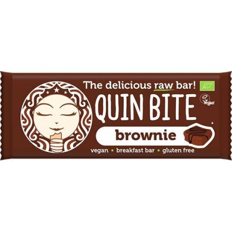 Baton Brownie raw eco-bio 30g Quin Bite - Quin Bite