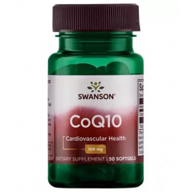 Coenzima Q10 DUAL COQ10, 100 mg, 50 capsule moi - Swanson