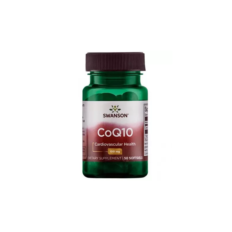 Coenzima Q10 DUAL COQ10, 100 mg, 50 capsule moi - Swanson